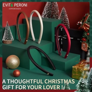 EVITA PERONI Silk Headband for Stylish Women - Non Slip Comfort