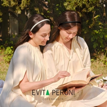 EVITA PERONI Silk Headband for Stylish Women - Non Slip Comfort