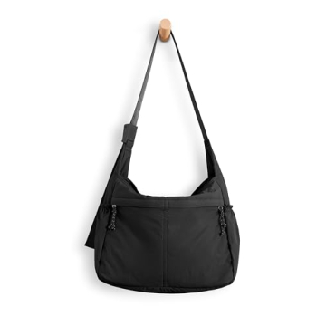 ODODOS 20L Crossbody Tote Bag Large Capacity Lightweight Hobo Shoulder Sling Bags for Gym Shopping B...