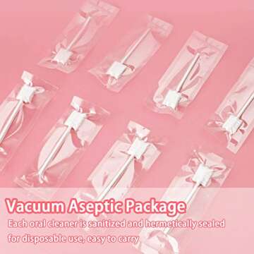 62PCS Baby Tongue Cleaner, Baby Oral Cleaner Newborn Baby Toothbrush,Disposable Infant Toothbrush Clean Baby Mouth,Gauze Gum Cleaner Stick Dental Care for 0-36 Month Baby+1 Finger Toothbrush with Case