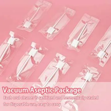 62PCS Baby Tongue Cleaner, Baby Oral Cleaner Newborn Baby Toothbrush,Disposable Infant Toothbrush Clean Baby Mouth,Gauze Gum Cleaner Stick Dental Care for 0-36 Month Baby+1 Finger Toothbrush with Case