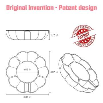 Snack Tray for Stanley Cup Accessories, Snack Bowl Snack Holder Snack Ring Compatible Stanley Quench...