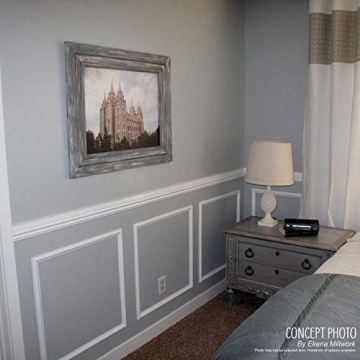 Ekena Millwork Scalloped Wainscot Wall Panel 20" x 24"