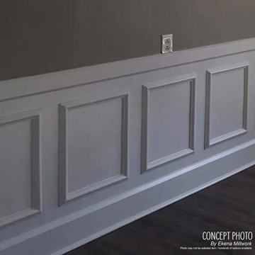 Ekena Millwork Scalloped Wainscot Wall Panel 20" x 24"