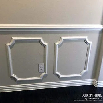 Ekena Millwork Scalloped Wainscot Wall Panel 20" x 24"