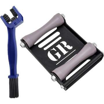 Motorcycle Wheel Cleaning Stand for Easy Maintenance