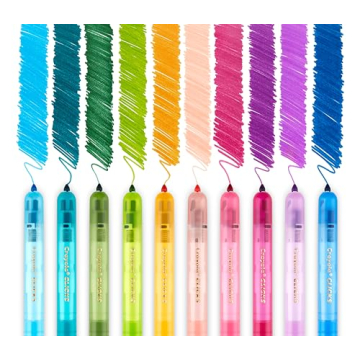 Crayola Clicks Retractable Markers - Vibrant 10ct Set