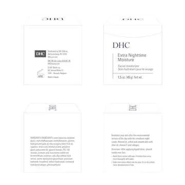DHC Extra Nighttime Moisture: Hydrating Cream 1.5 oz