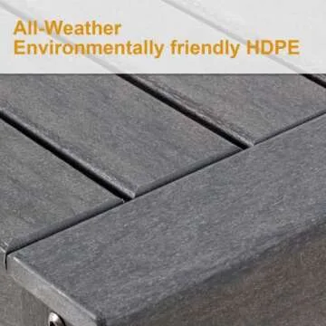 YOLENY 3-Piece Outdoor Patio Furniture Set for Stylish Comfort