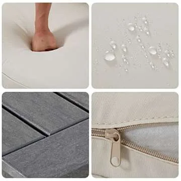 YOLENY 3-Piece Outdoor Patio Furniture Set for Stylish Comfort