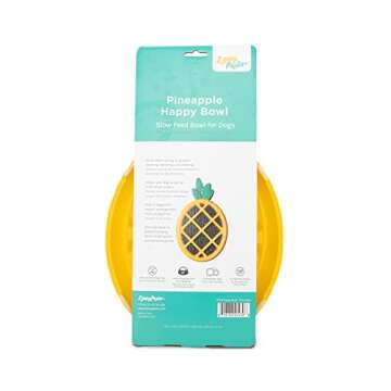 ZippyPaws Happy Bowl - Interactive Slow Feeder for Dogs