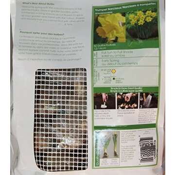 50 Large Assorted Pink Pride, Ice Follies, Unsurpassable, Barret Browning, Red Devon Trumpet, Daffodil Narcissus bulbs Blooms Mid Spring