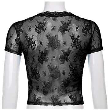 Remidoo Women's ACP Ribbed Knit Top 39-Black Medium