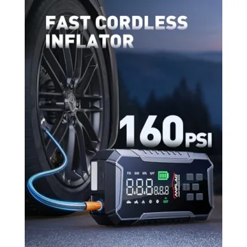 ANFLAG Jump Starter with Air Compressor 7000A and 160PSI