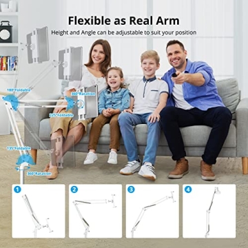 Spessn Tablet Floor Stand - Adjustable for Ultimate Comfort