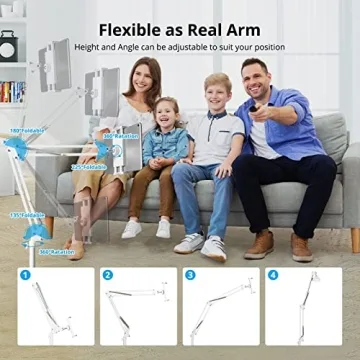 Spessn Tablet Floor Stand - Adjustable for Ultimate Comfort