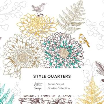 Style Quarters Queen Comforter Set - 7 Pieces Floral Boho Bedding Sets Queen Size Comforter Sets Soft Comfort Bed Sets for All Season 90x94 Flower Comforter, Shams, Decor Pillow Bird 7pcs