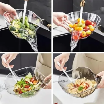 Multifunctional Drainer Basket for Effortless Kitchen Tasks