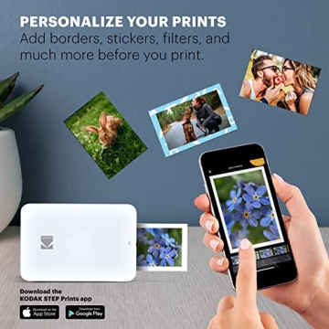 Portable KODAK Slim Photo Printer - Print Anywhere with Ease
