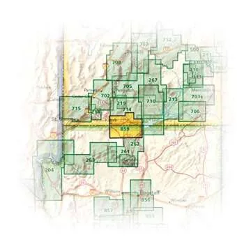 Paria Canyon, Kanab Map [Vermillion Cliffs National Monument, Grand Staircase-Escalante National Monument] (National Geographic Trails Illustrated Map, 859)