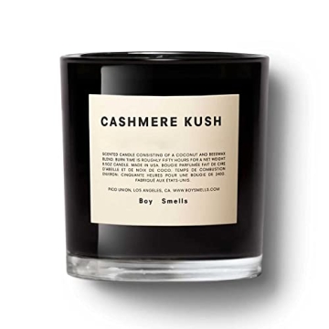 Boy Smells Cashmere Candle Coconut Beeswax Soy Blend 50H Burn