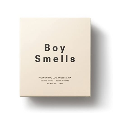 Boy Smells Cashmere Candle Coconut Beeswax Soy Blend 50H Burn