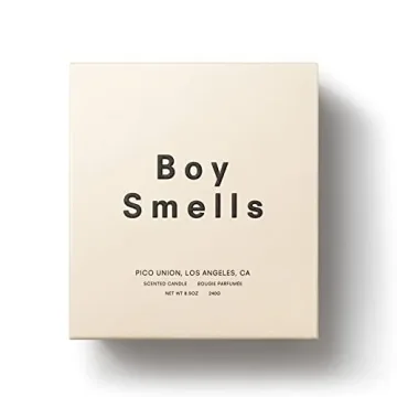 Boy Smells Cashmere Candle Coconut Beeswax Soy Blend 50H Burn