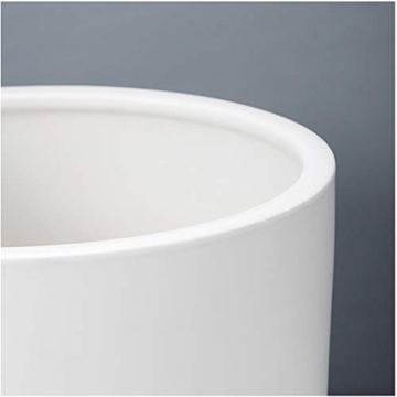 FOPAMTRI Matte White Ceramic Planter Pots for Plants