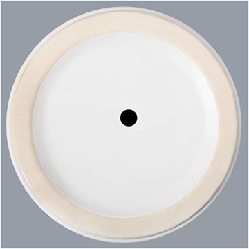 FOPAMTRI Matte White Ceramic Planter Pots for Plants