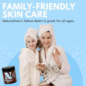 Naturallow Organic Vanilla Tallow Balm for All Ages