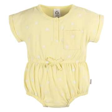 Gerber Baby Girls Romper Set - Cute Summer Styles