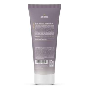 Cremo French Lavender Moisturizing Shave Cream for Women