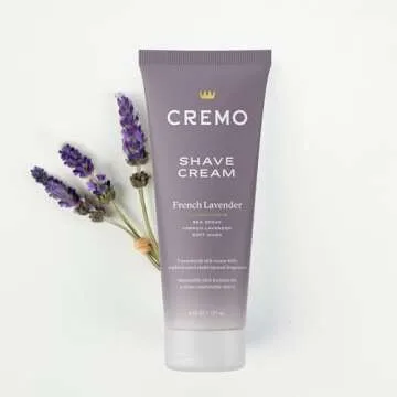 Cremo French Lavender Moisturizing Shave Cream for Women