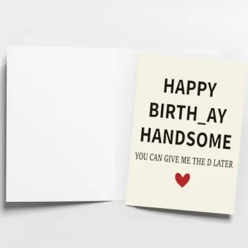 Humorous WowBefun Birthday Card & Gifts for Boyfriend