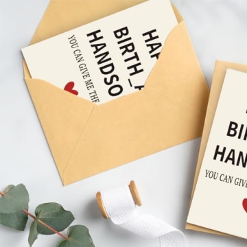 Humorous WowBefun Birthday Card & Gifts for Boyfriend