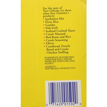 Zatarain's Crab Boil Seasoning - 6 Bags of 3oz Each for Delicious Seafood Cooking