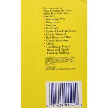 Zatarain's Crab Boil Seasoning - 6 Bags of 3oz Each for Delicious Seafood Cooking