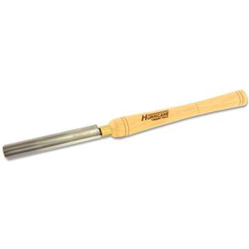 Hurricane Turning Tools, HTT-108, High Speed Steel, 1" Spindle Roughing Gouge for Woodturning