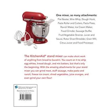 KitchenAid Stand Mixer Cookbook: Perfect for Families and Enthusiasts