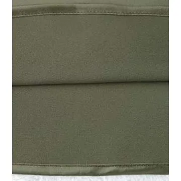 Women's Satin High Waist Hidden Elasticized Waistband Flared Casual A Line Midi Skirt (Army Green, XX-Large)