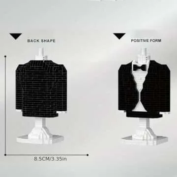 HBGAYLYH Wedding Building Block Set, Couple Valentine's Day Love You Decoration Mini Building Blocks, for Her Or Him On Festivals.(2613PCS)