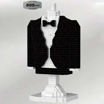 HBGAYLYH Wedding Building Block Set, Couple Valentine's Day Love You Decoration Mini Building Blocks, for Her Or Him On Festivals.(2613PCS)