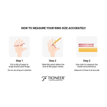 Stylish Tioneer Stainless Steel Initial Ring | Unique Jewelry for All