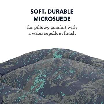 Ruffwear, Basecamp Dog Bed, Camping and Traveling, Tidal Teal, 23" x 36"