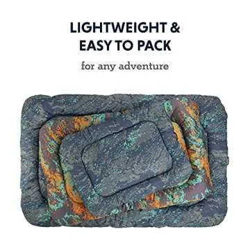 Ruffwear, Basecamp Dog Bed, Camping and Traveling, Tidal Teal, 23" x 36"