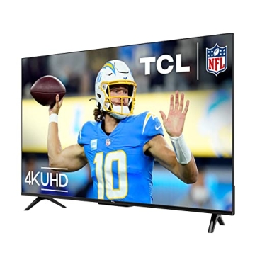 TCL 43-Inch S4 4K LED Smart TV with Google Features