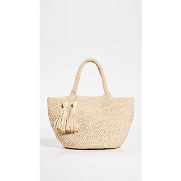 MAR Y SOL Women's Milos Bag, Natural, Tan, One Size