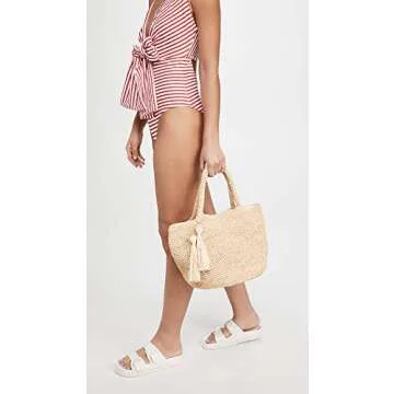 MAR Y SOL Women's Milos Bag, Natural, Tan, One Size