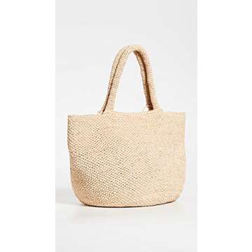 MAR Y SOL Women's Milos Bag, Natural, Tan, One Size