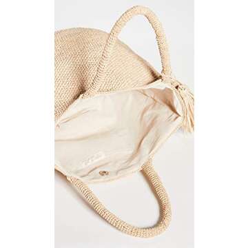 MAR Y SOL Women's Milos Bag, Natural, Tan, One Size